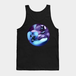 Nightmare Moon vs Nightmare Rarity - Revamp Tank Top